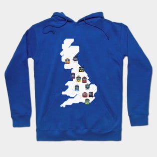 Metro and Light Rail of Britain (Geographic) Hoodie